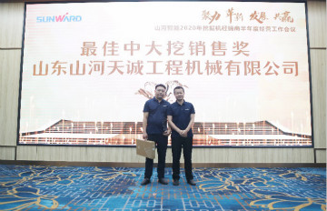 以強執(zhí)行力聚焦基礎(chǔ)能力建設(shè) 向挖掘機萬臺俱樂部邁進——山河智能2020年挖掘機經(jīng)銷商半年度會議圓滿召