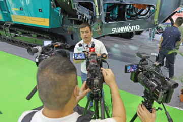強化區位優勢 進軍砂石破碎領域 山河智能廣州砂石展完美收官
