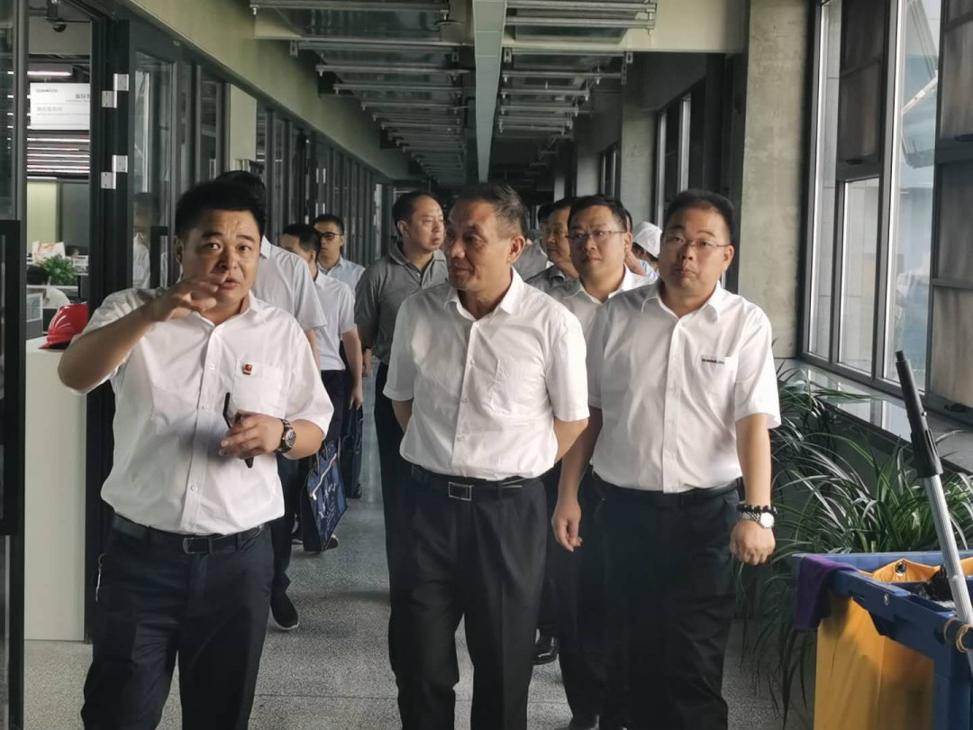 省人大常委會副主任楊維剛調研山河智能