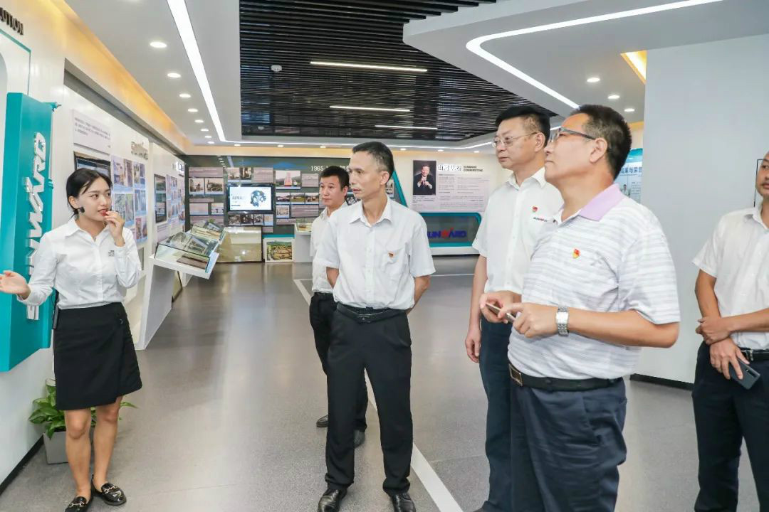 廣州工控黨建聯盟聯絡員一行到山河智能開展工作對接