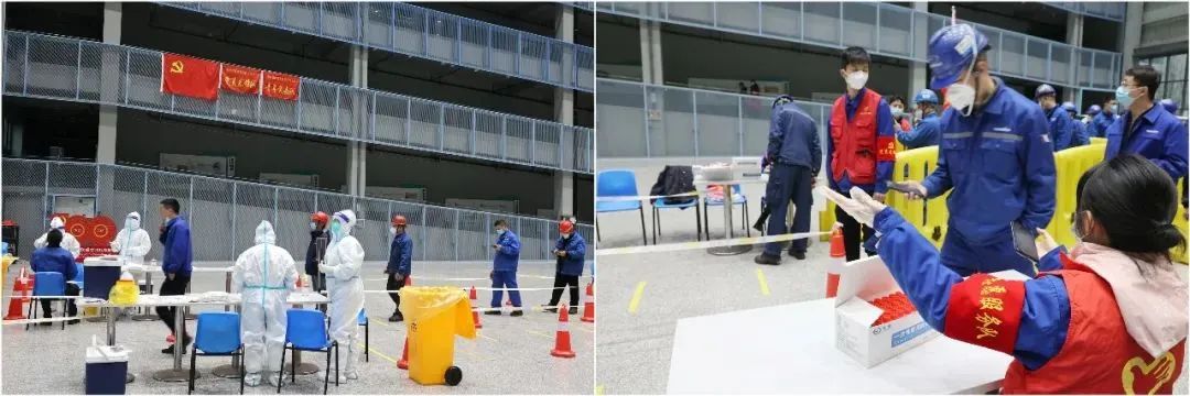 抗疫先鋒在行動(dòng)！山河智能志愿者助力核酸采樣