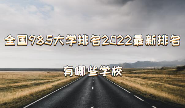 ȫ985W2023985WЩWУ