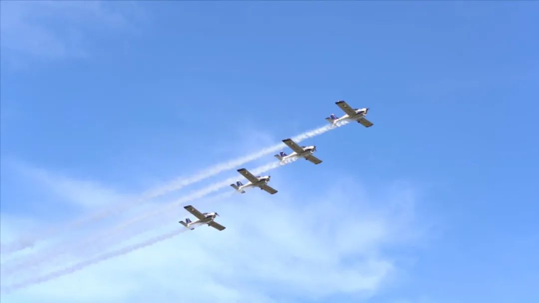 空中開花、大坡度盤旋、俯沖躍升……看山河飛行表演隊(duì)炫技2022湖南航展動(dòng)態(tài)展