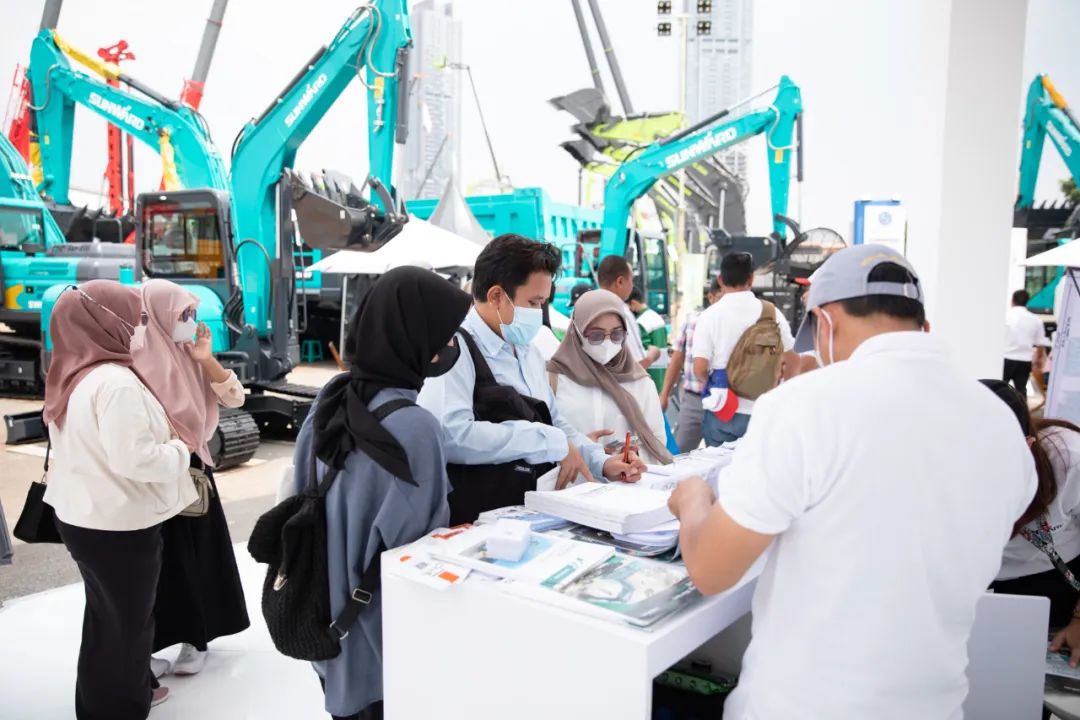 本地化建設顯成效！山河智能攜礦山成套裝備亮相印尼礦業(yè)展