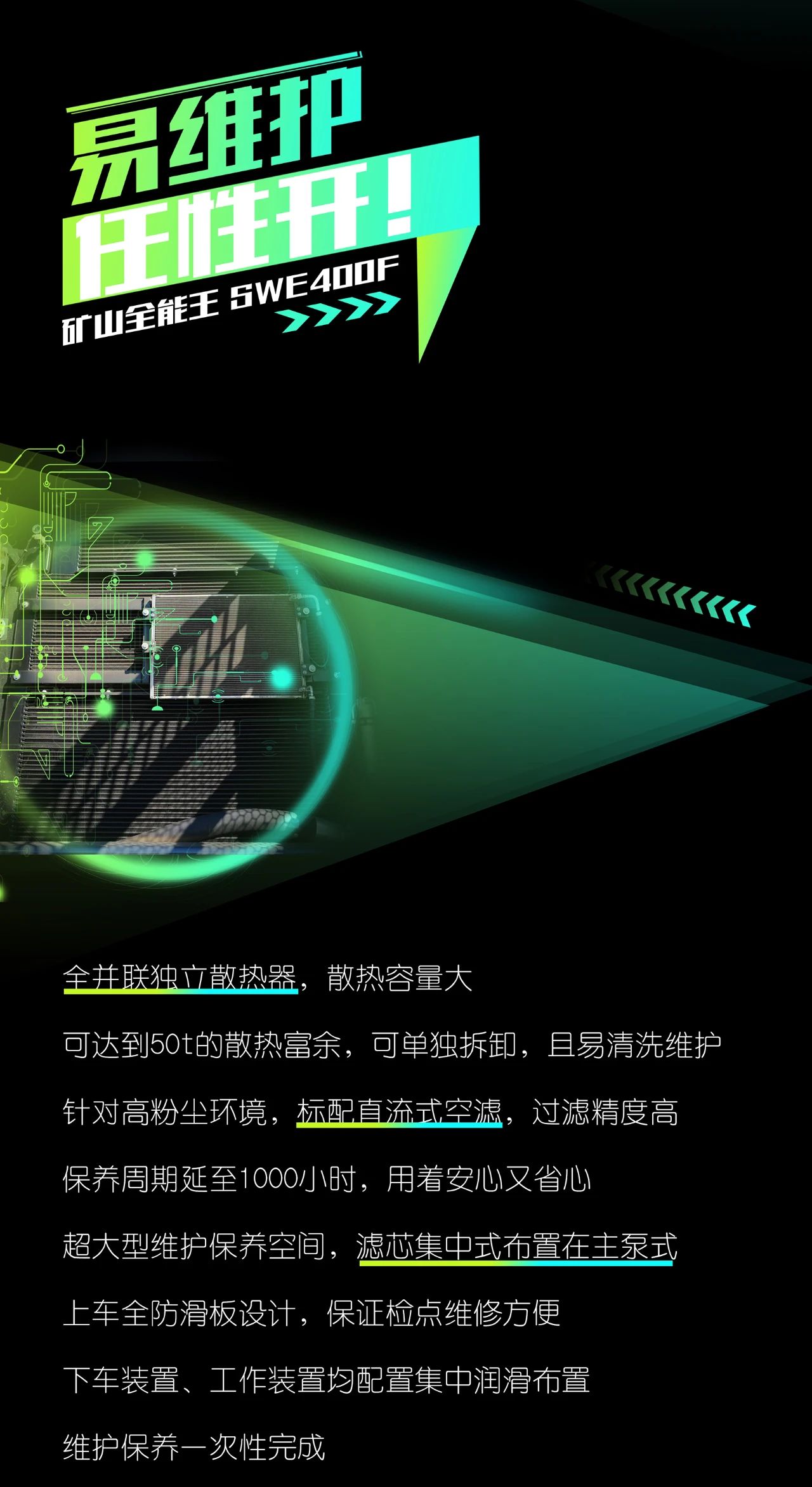 國四精品 | 要產(chǎn)能、夠有勁！“滿級”挖機(jī)還得看“礦山全能王”SWE400F