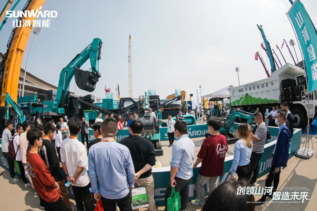2023 CICEE | 山河智能亮相2023長沙國際工程機械展！智能化、電動化產品站C位