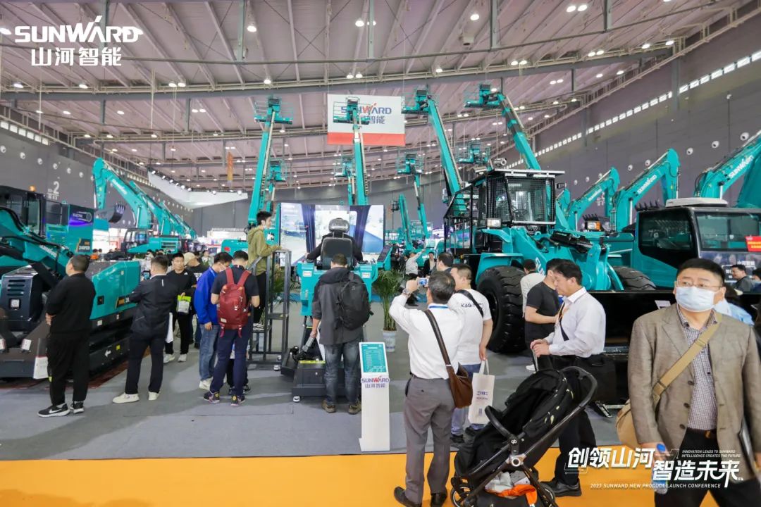 2023 CICEE | 山河智能亮相2023長沙國際工程機械展！智能化、電動化產品站C位