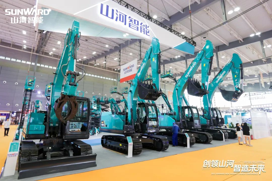 2023 CICEE | 山河智能亮相2023長沙國際工程機械展！智能化、電動化產品站C位