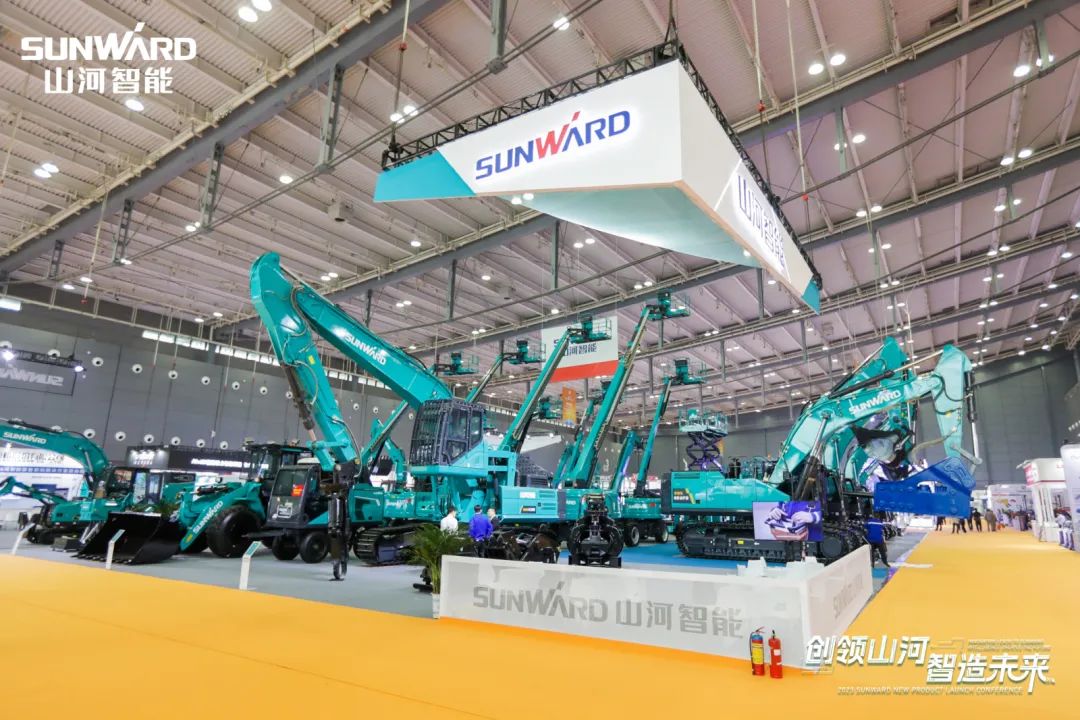 2023 CICEE | 山河智能亮相2023長沙國際工程機械展！智能化、電動化產品站C位