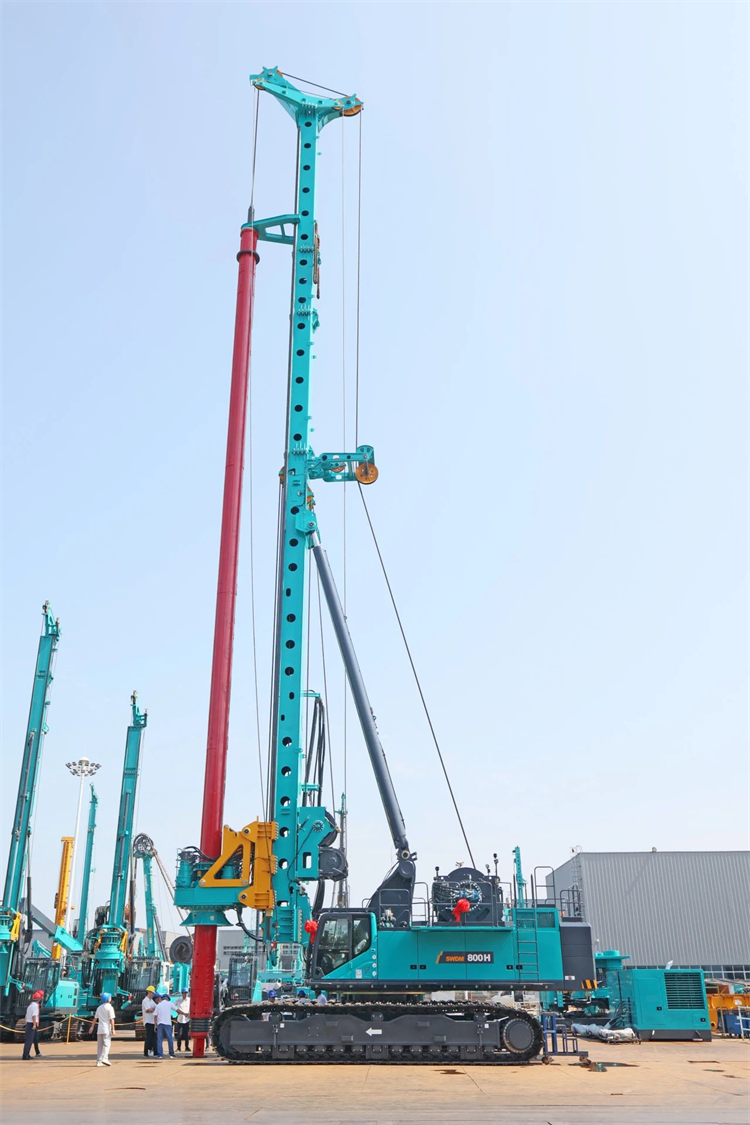 再戰世界級工程！山河智能超級旋挖鉆機SWDM800H助建杭州灣跨海鐵路橋項目