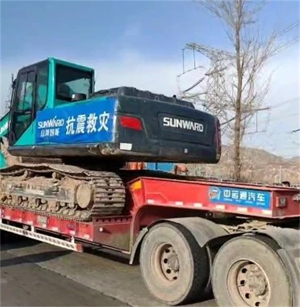 支援抗震救災(zāi)一線，山河智能在行動！