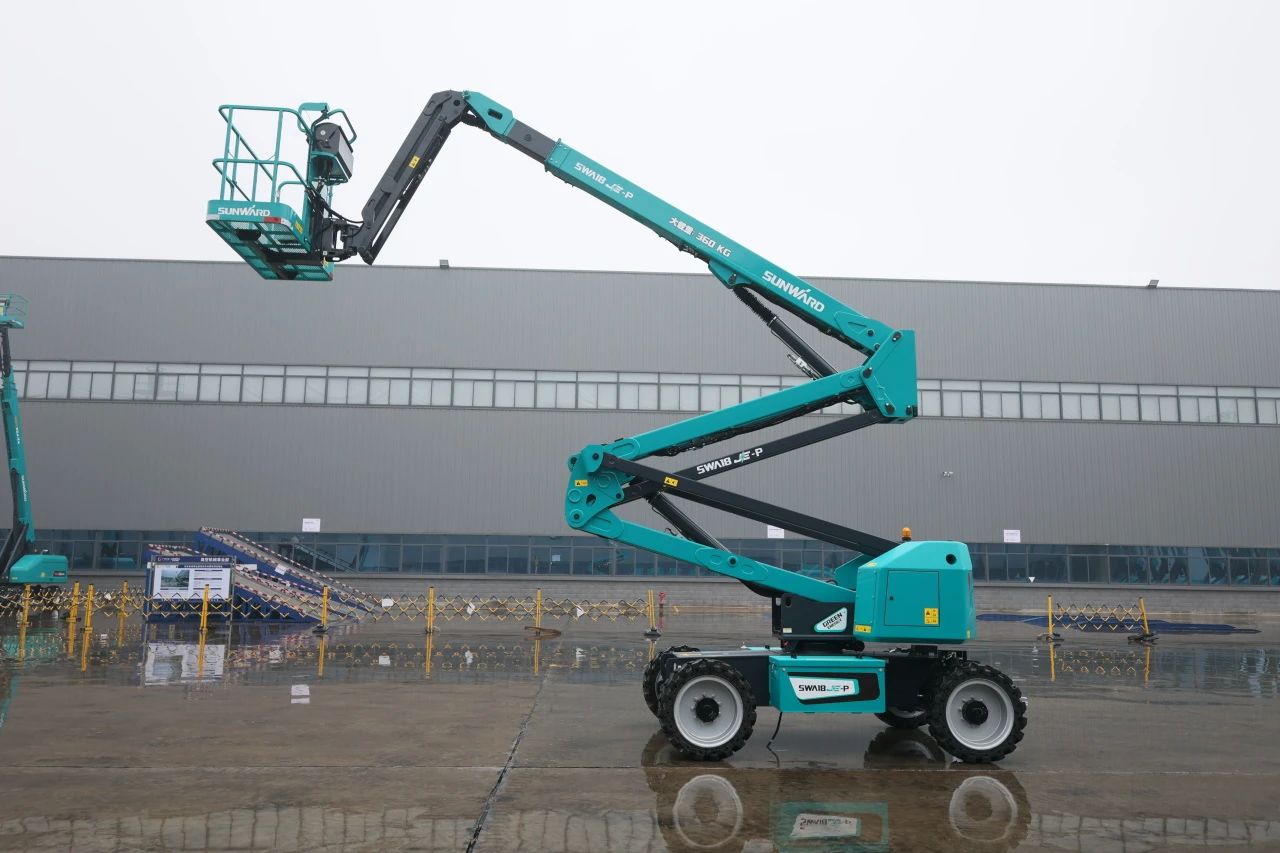 又雙叒叕上新了！山河智能首款雙載荷電動曲臂式高空作業(yè)平臺順利下線