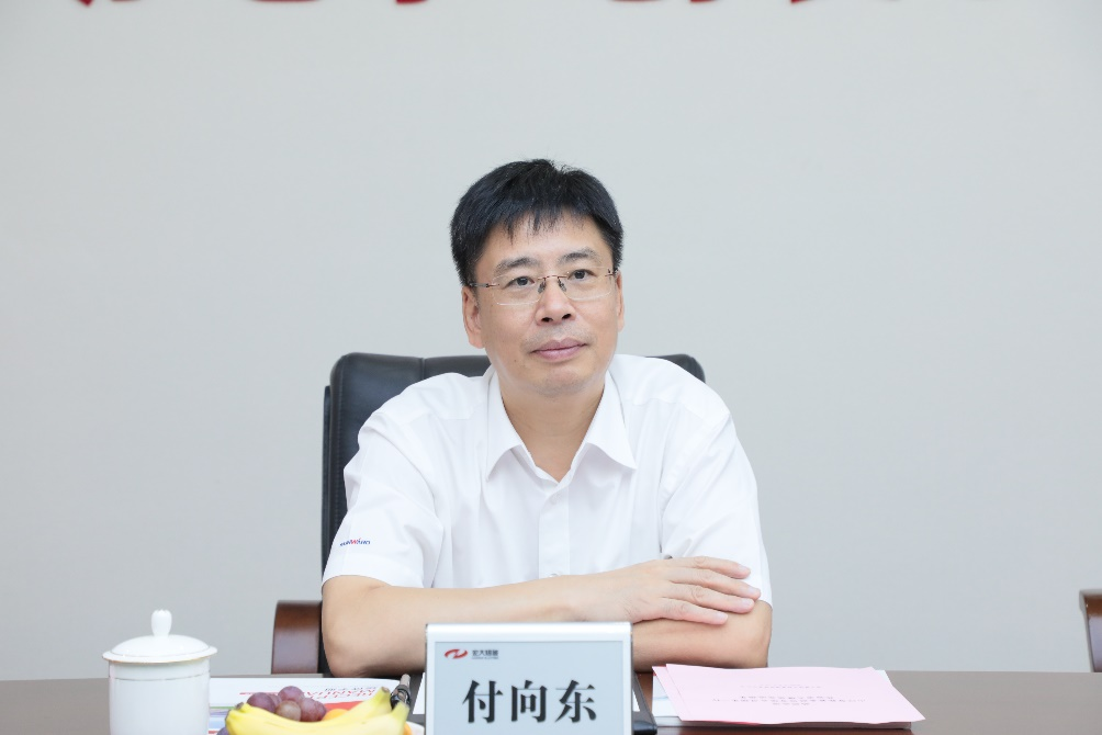 攜手合作，共謀未來|山河智能董事長付向東一行拜訪宏大爆破集團
