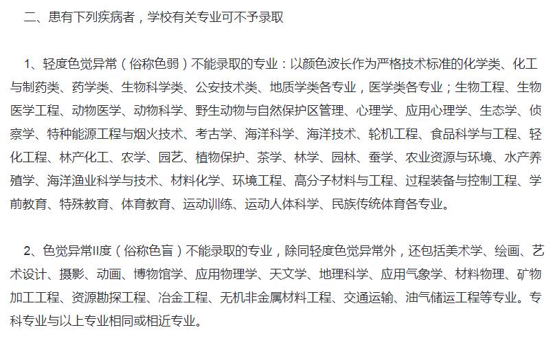 色弱男生適合讀哪些專業(yè)，能報鐵路專業(yè)嗎？高考色弱受限專業(yè)一覽表