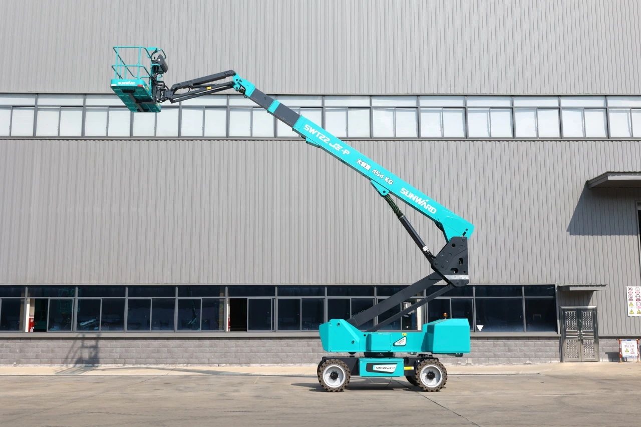 高可靠、高安全、高性能！山河智能新一代P系列電動臂式高空作業平臺成功下線